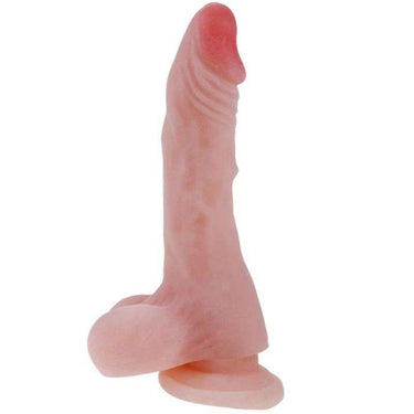 Dildo Realistico in TPR Morbido con Ventosa e Venature